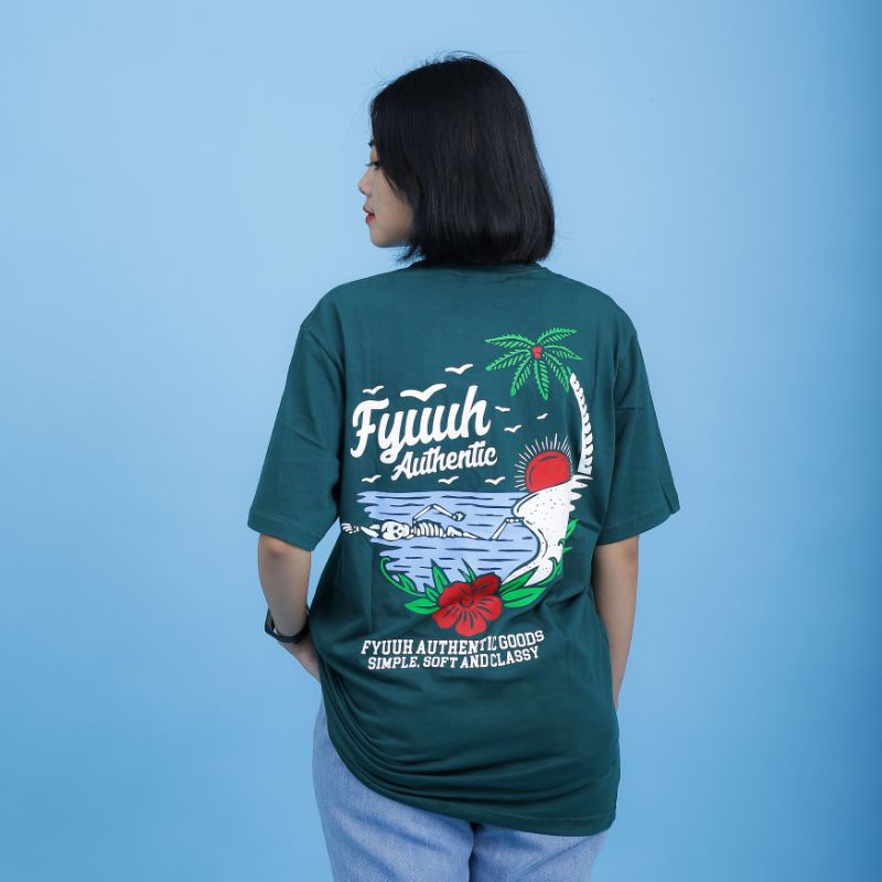 T-SHIRT KAOS FYUUH AUTHENTIC CODE SWIMMING