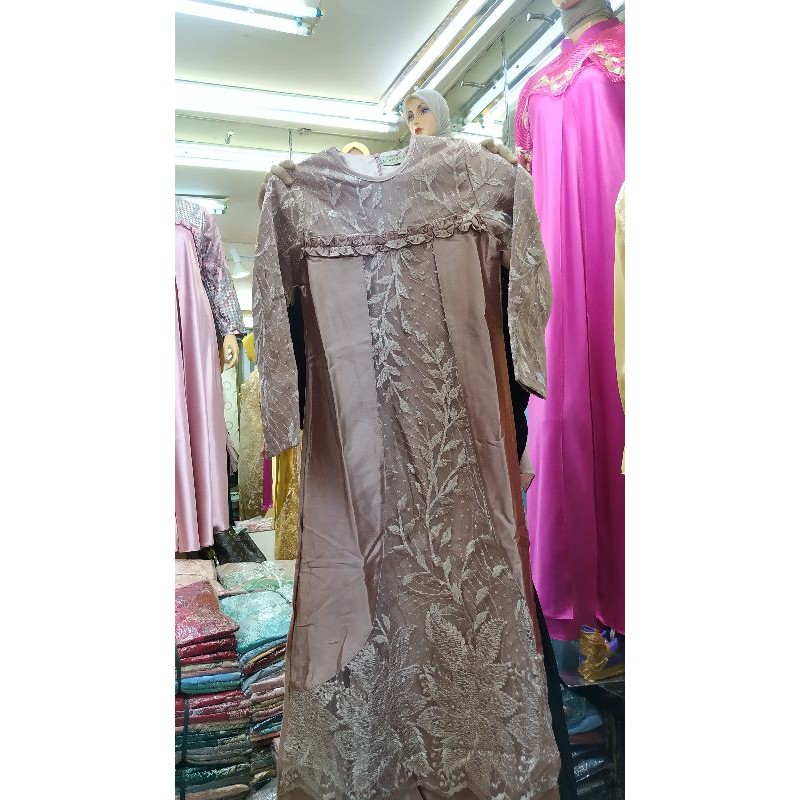 couple pesta ibu anak gamis pesta anak