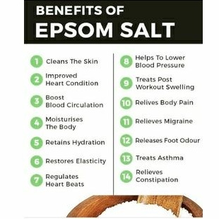 Epsom Salt / Garam Epsom Bath Salt 250 gram (untuk berendam)