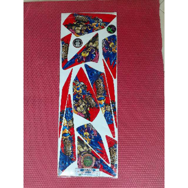 STRIPING STICKER VARIASI STIKER LES MOTOR VIXION OLD MOBILE LEGEND