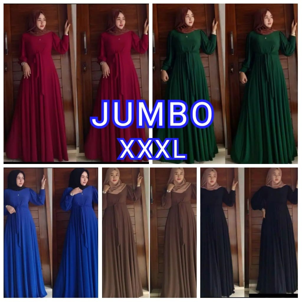 GAMIS JUMBO POLOS//GAMIS POLOS JUMBO//GAMIS MURAH//FASHION MUSLIM//