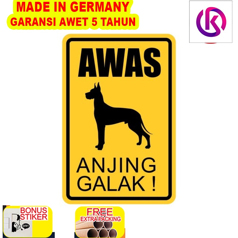 

Murah Akrilik sign awas anjing galak