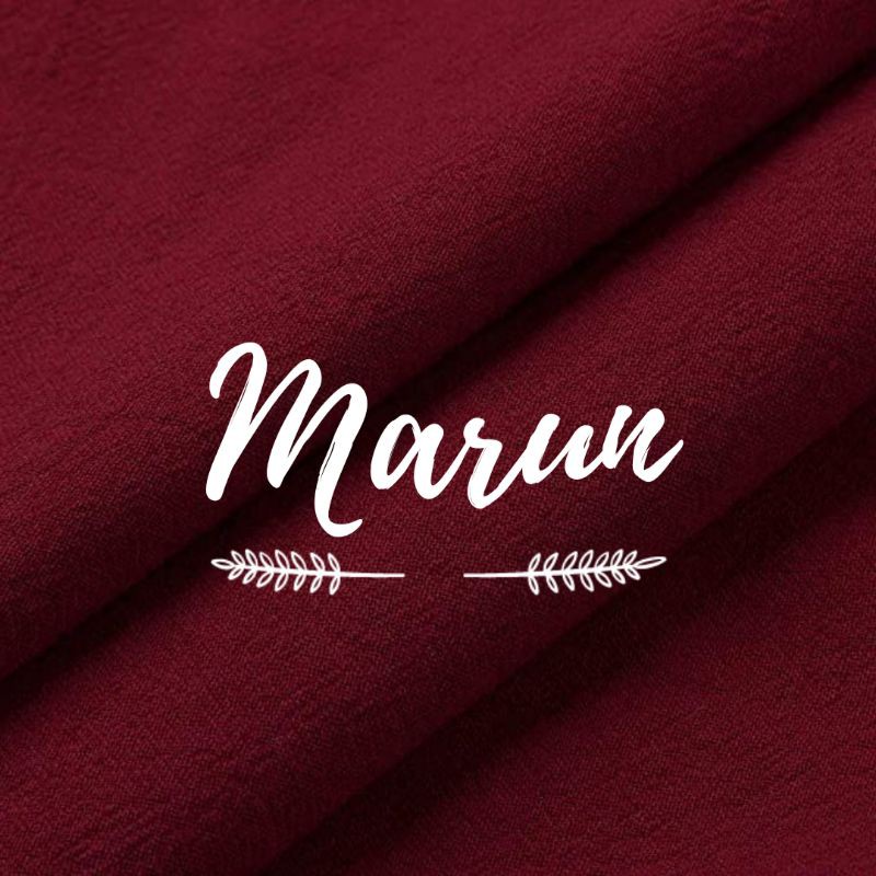 JILBAB INSTAN SALSA AREY OVAL BORDIR KOMBINASI-Marun