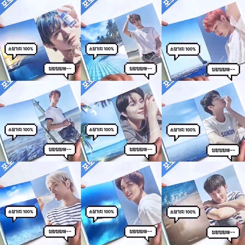 Sharing Photobook NCT127 x Nature Republic