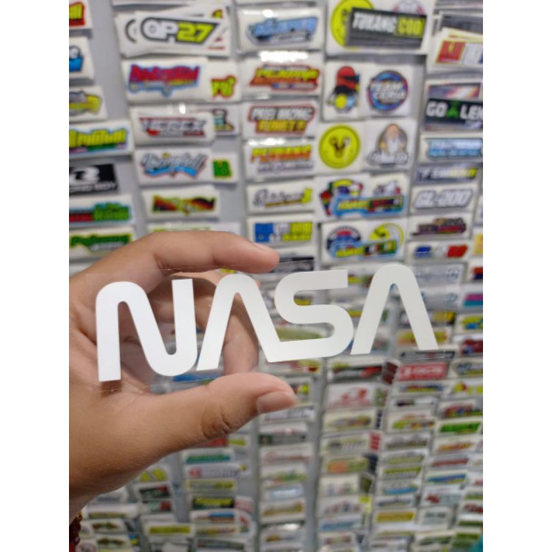 sticker cutting NASA 12CM