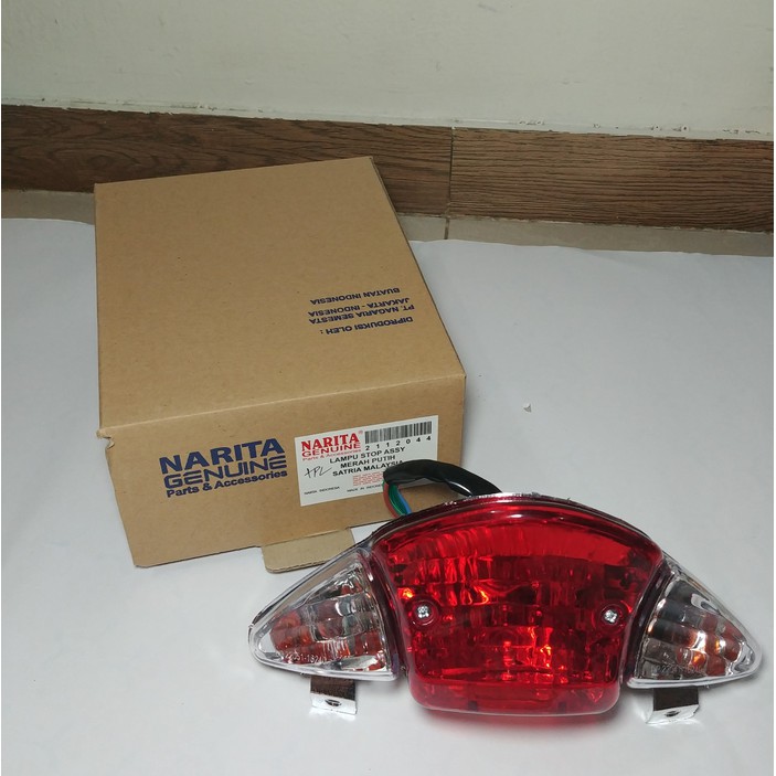 Lampu Stop Satria Hiu Malaysia Assy Good Quality