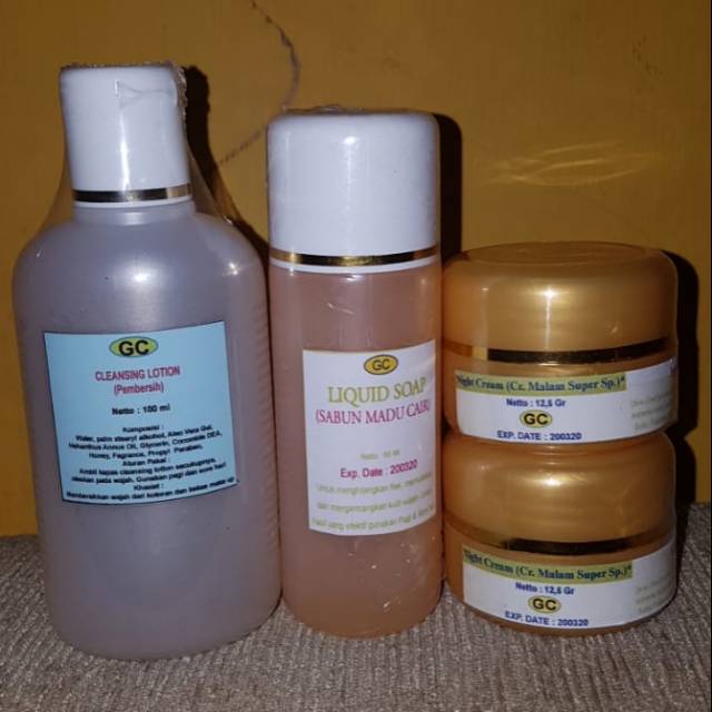 Glowing cream ( double night cream )