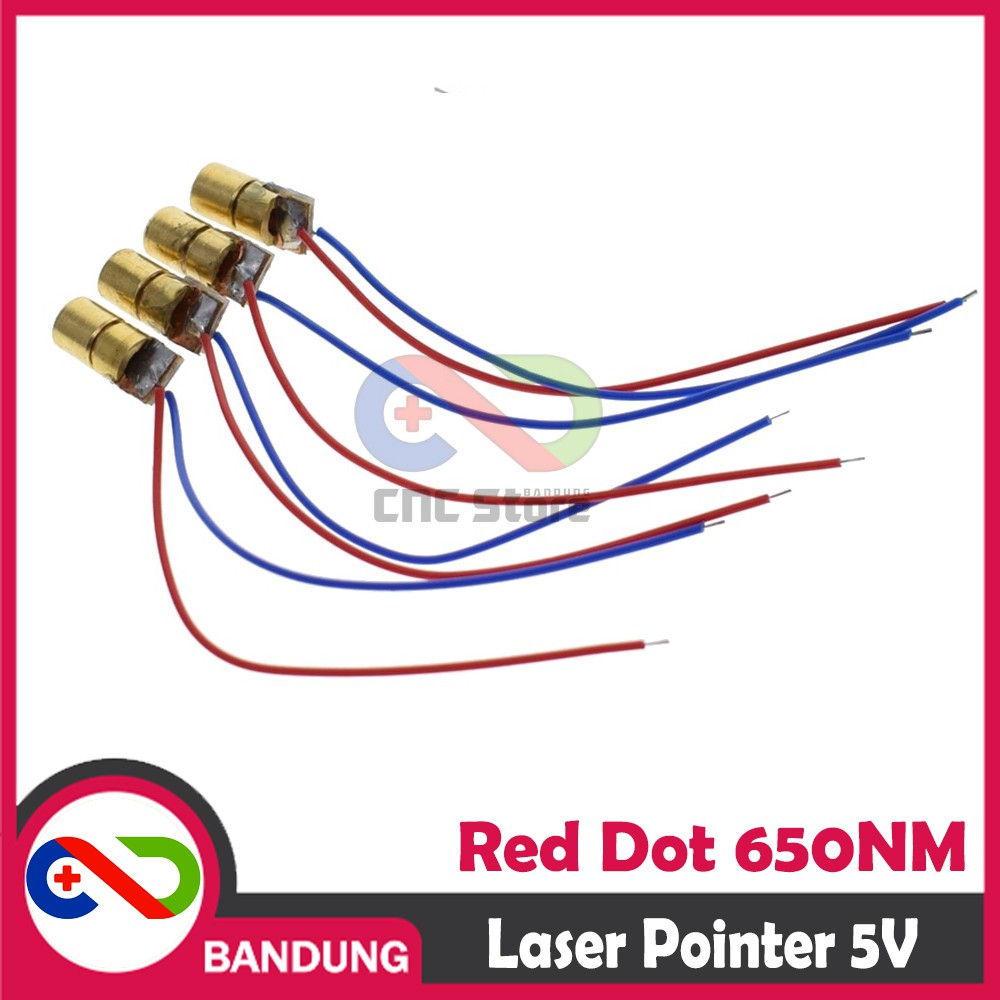 LASER POINTER RED DOT 5V 650NM FOR ARDUINO UNO R3 MEGA NANO