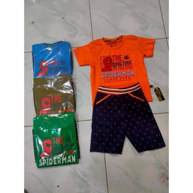 CELANA PENDEK anak laki laki gugo 1-16 tahun premium / setelan anak cowok gugo kids motif broklyn