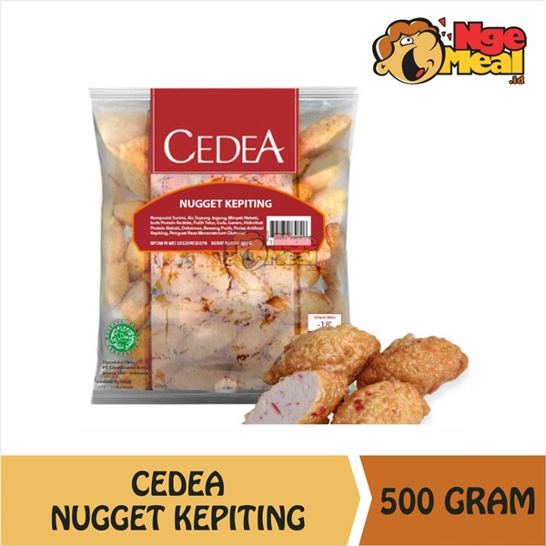 

CEDEA Crab Nugget / Ikan Olahan Rasa Kepiting