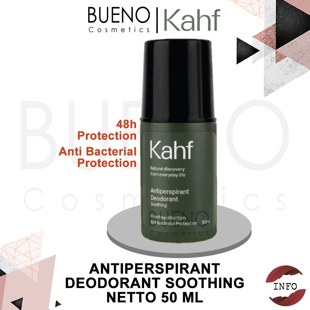 KAHF SOOTHING ANTIPERSPIRANT DEODORANT PRIA DEO Shopee Indonesia