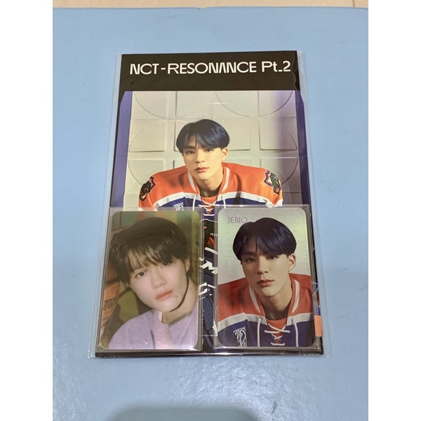 NCT LENTICULAR PHOTO CARD SET JENO. RESONANCE Pt.2
