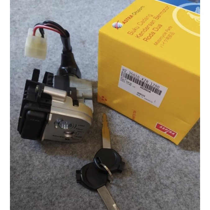 KUNCI KONTAK HONDA VARIO TECHNO 125 LAMA KZR MERK ASPIRA rodam45 Kualitas Baik