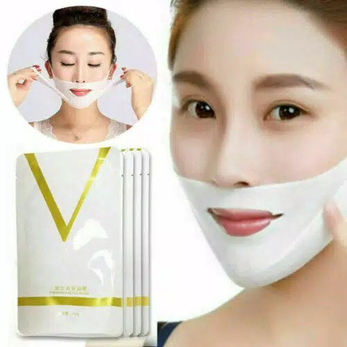 Masker Pelangsing Tirus V Shaped Mask 4D