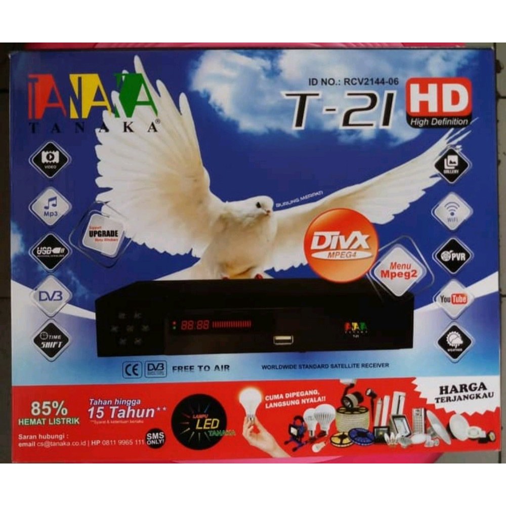 Receiver Tanaka T 21 Merpati HD Termurah