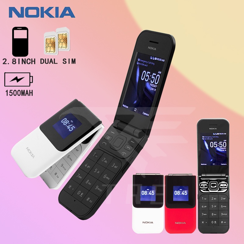 TRE NOKIA 2720 FLIP DUAL SIM GARANSI TOKO HP JADUL NOKIA JADUL LIPAT