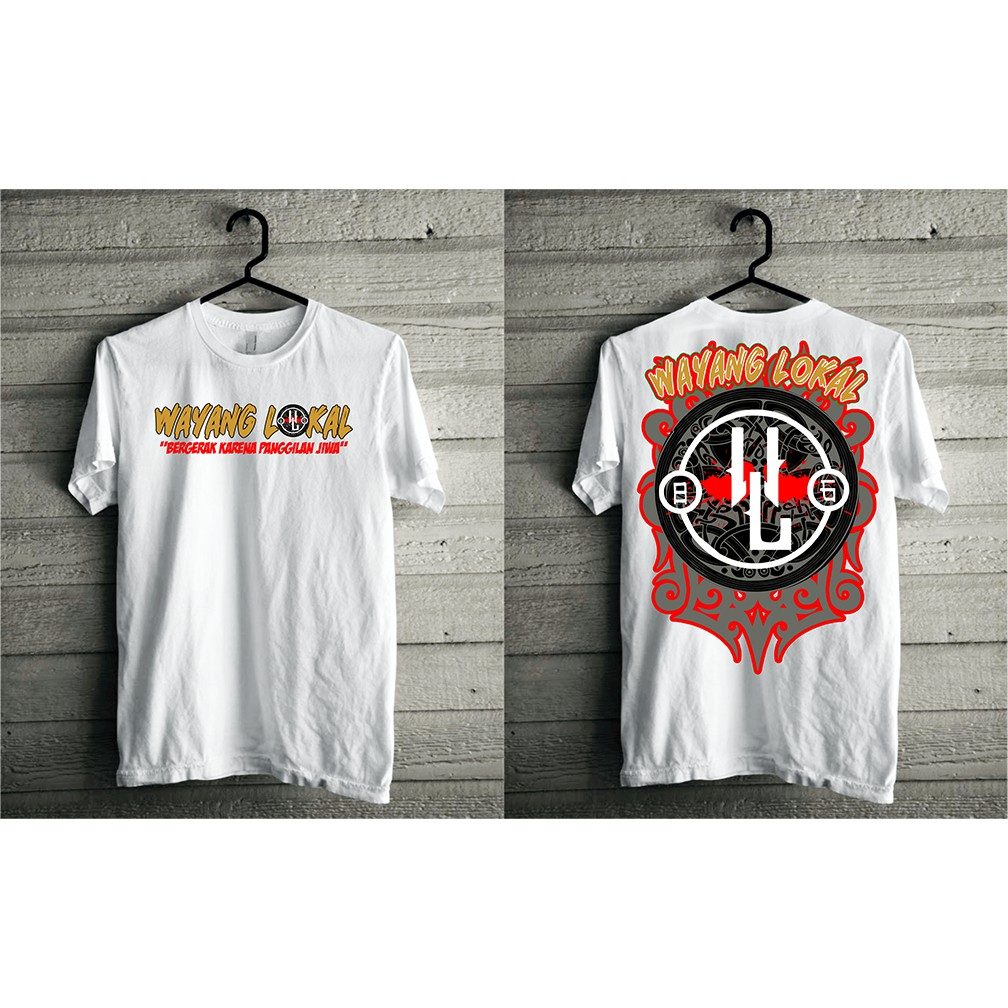 Kaos Pagar Nusa Wayang Lokal