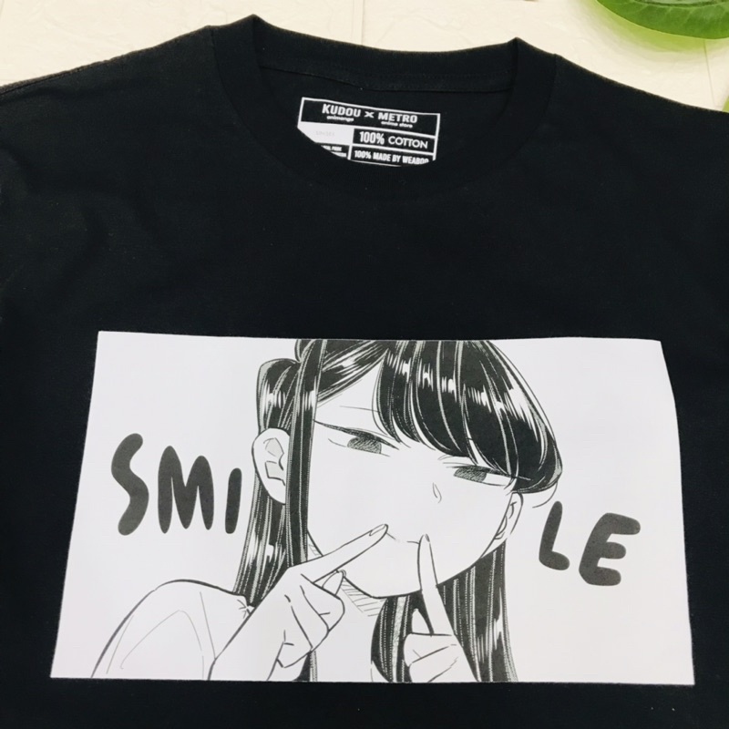 Tshirt Komi-San Smile Komyushou desu Anime Manga Premium Unisex