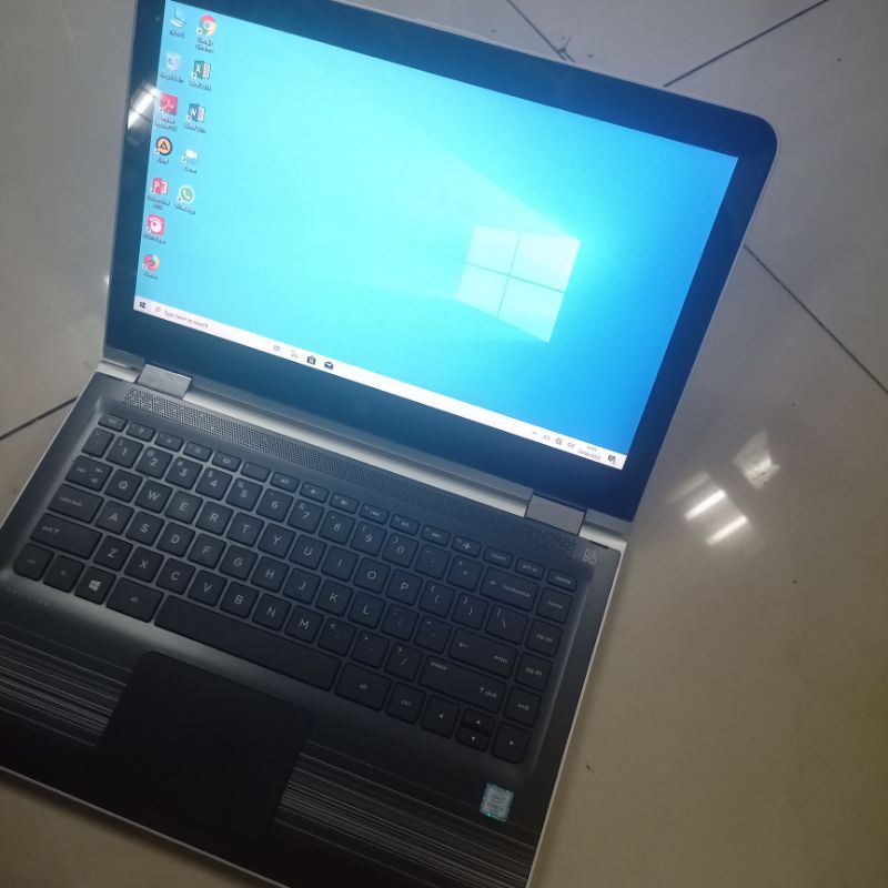 laptop hp x360 m3 tochscreen intel core i3 6006 ram 6GB hdd 1tb layar 13.3inchi
