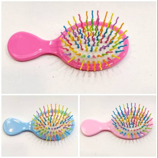 SISIR ANTI KUSUT/SISIR RAMBUT WANITA MINI IMPORT 054
