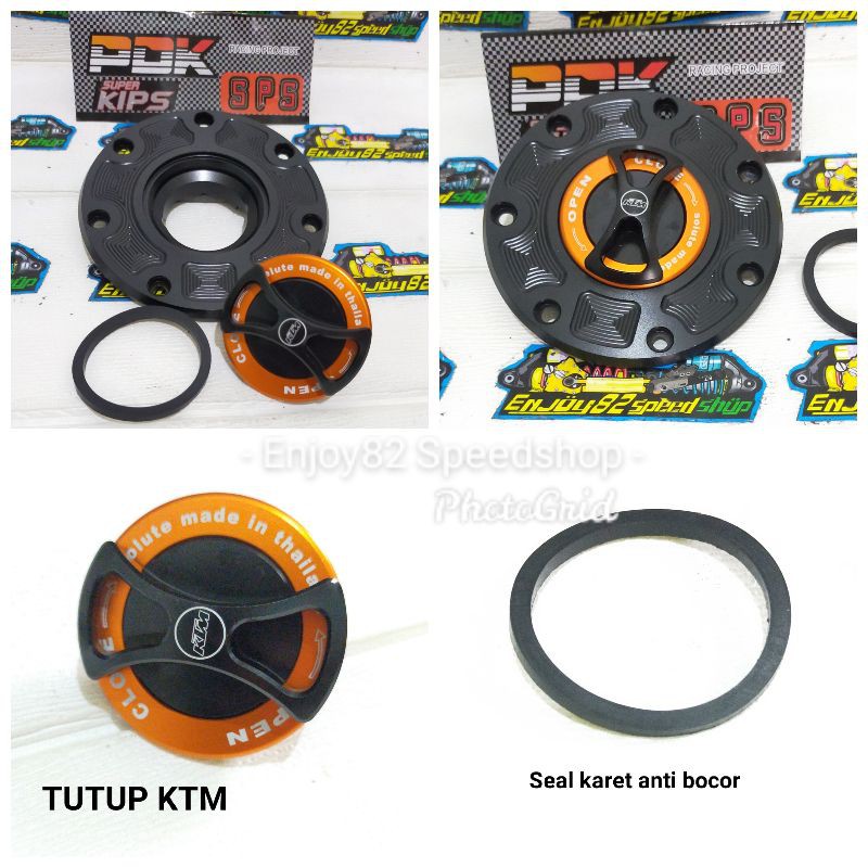 Tutup Tangki Pdk Sps Solute Copy Ktm Made in thailand Ninja R dan RR