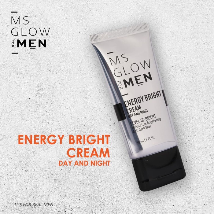 MS GLOW FOR MEN ENERGY BRIGHT CREAM SKINCARE PRIA