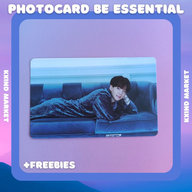 [ READY ] Photocard Suga Album Be Essential BTS / PC Suga / PC yoongi BTS / album be essential