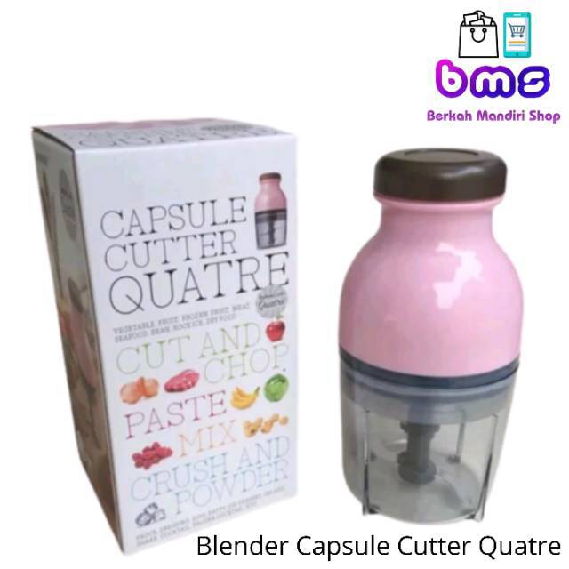 Hand Blender Capsule Cutter Quatre Blender Mixer Serbaguna Multifungsi