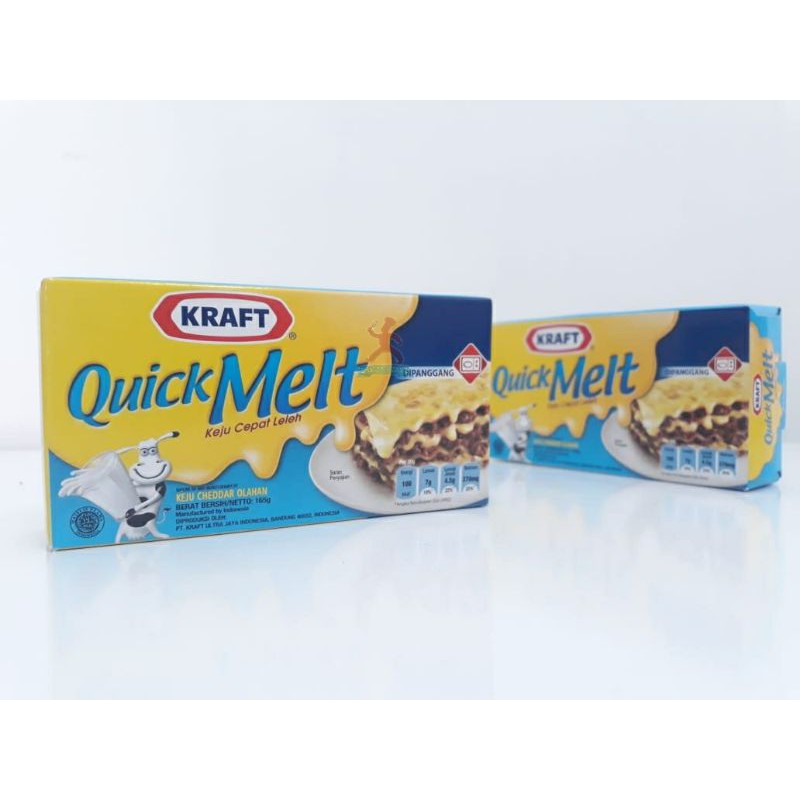 

Keju Leleh Kraft Quick Melt 175gr