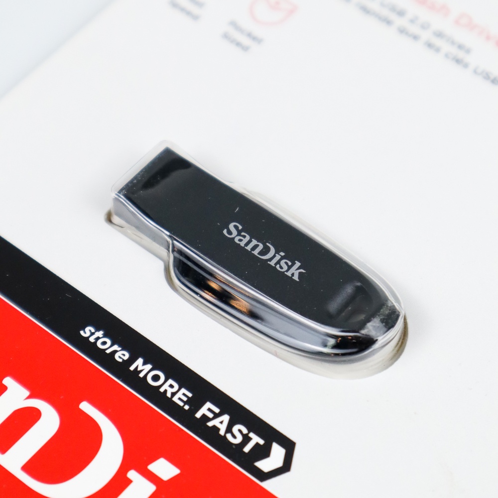 SanDisk Ultra Curve Flashdisk USB 3.2 64GB - SDCZ550 - Black