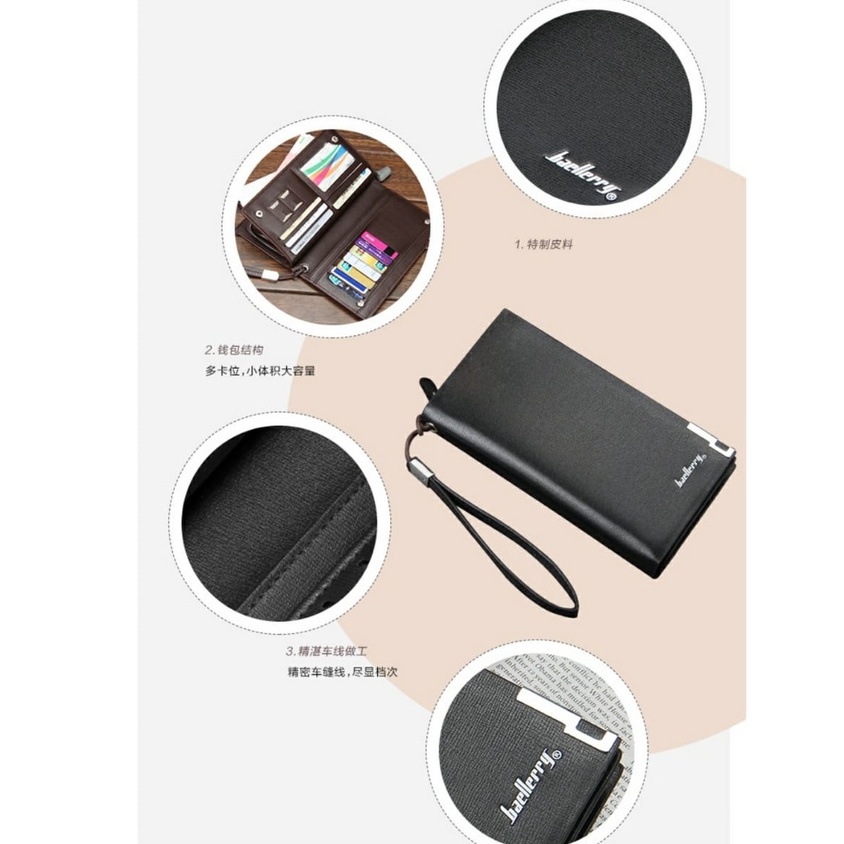 DOMPET WANITA BAELLERRY ORIGINAL PANJANG PRIA KULIT PREMIUM IMPORT KOREA MURAH FASHION PARIS KOSTAS-7