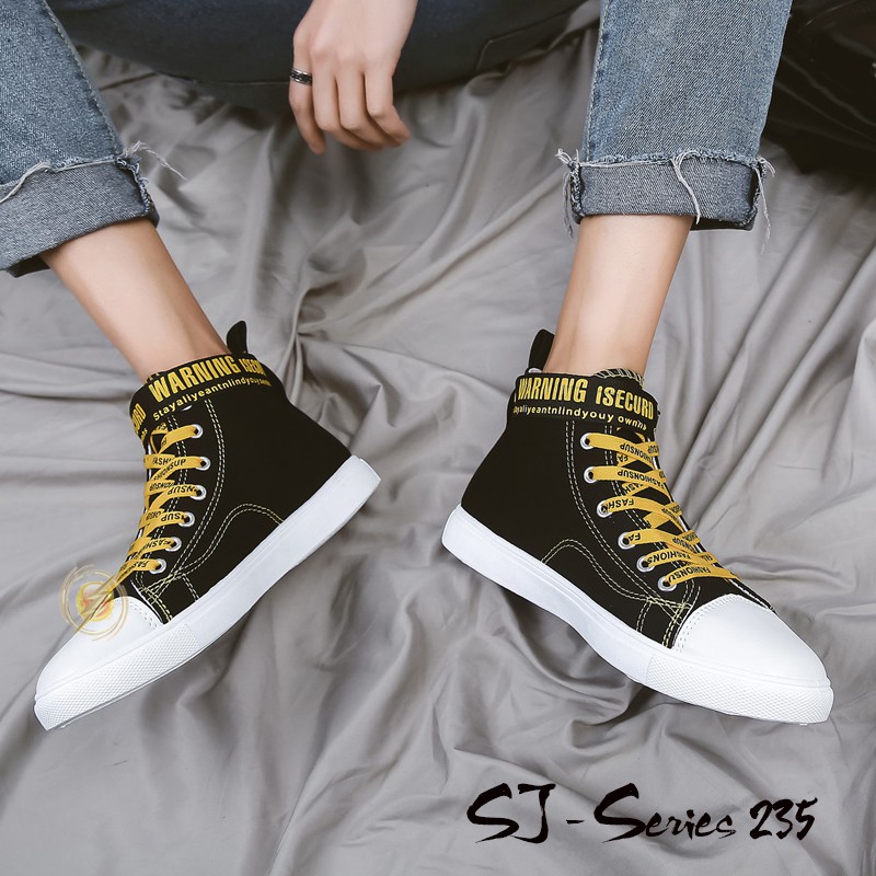 [Jwalk] FREE BOX &amp; KAOS KAKI Sepatu Sneakers Pria Casual Harajuku Kualitas Import Premium - 235