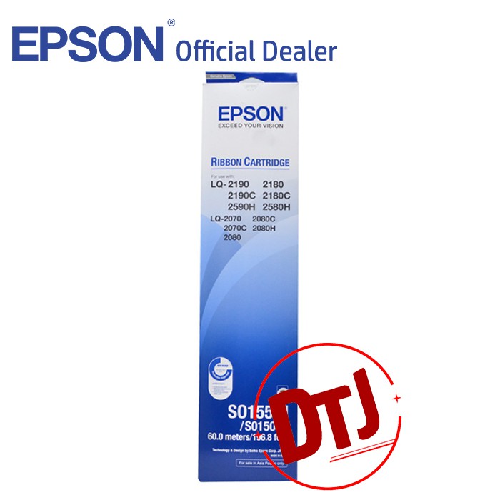 Epson Ribbon Cartridge LQ-2180 / LQ-2190 Original (S015531/S015086)