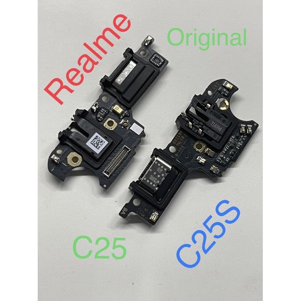 Jual papan cas pcb konektor cas ui boar cas realme C25 realme C25S+mic
