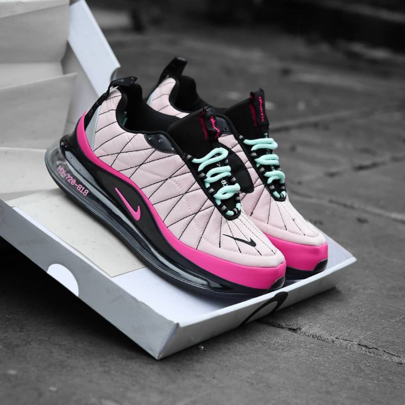 Sepatu Sneakers Wanita Nike Air Max 720-818 " Pink Black "