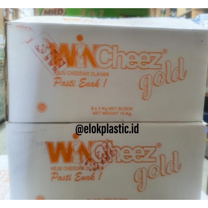 

Keju Wincheez Gold Kemasan 1 Dus (1 dus isi 8 pak @2kg) ---NEW---