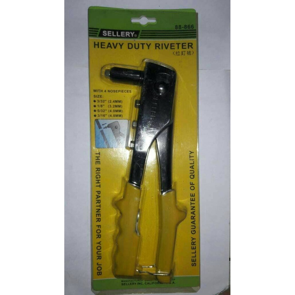 Tang Ripet Hand Rivet 2.4 - 4.8 mm milimeter - Tembakan Paku ( 1060 )