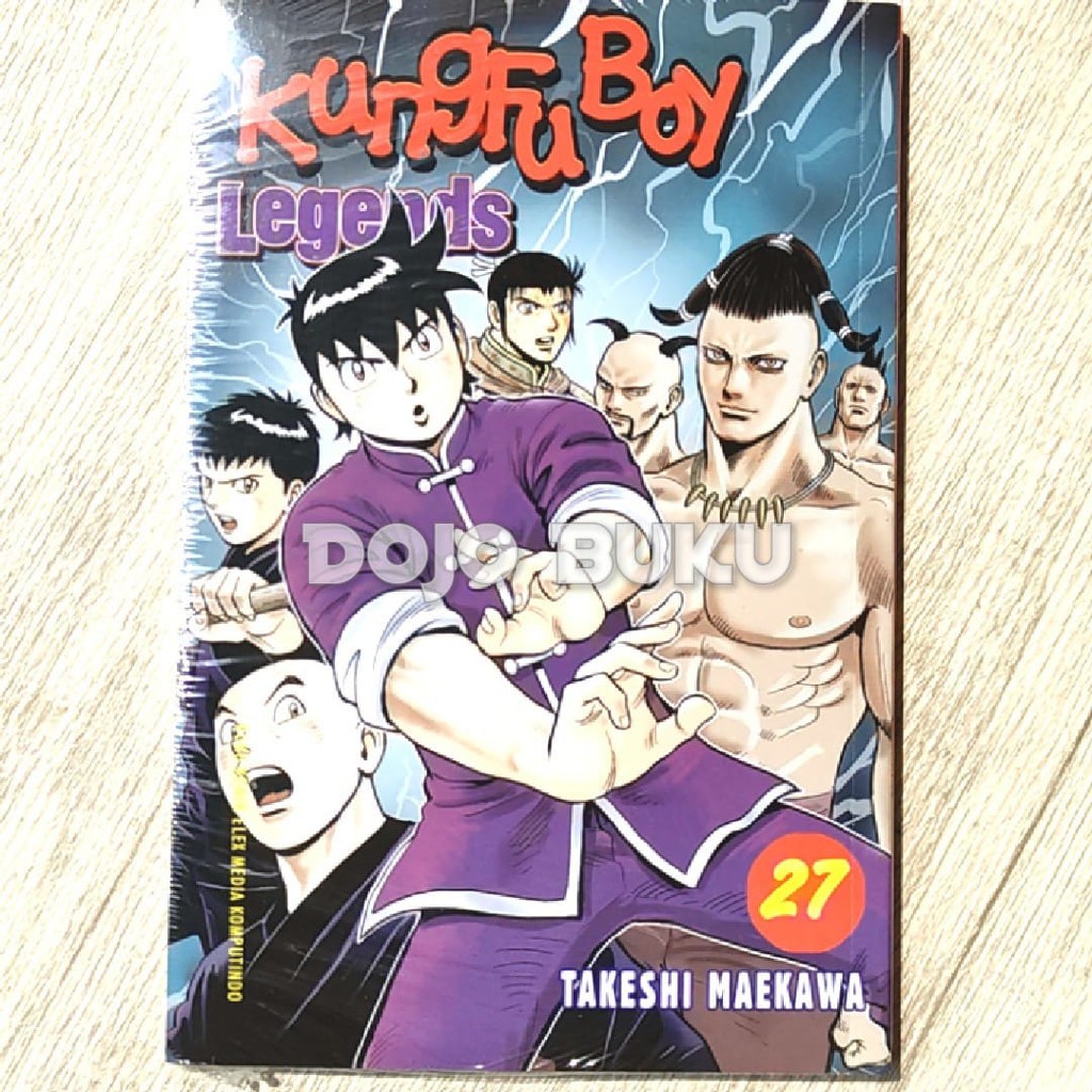 Komik Seri : Kungfu Boy Legends  ( Takeshi Maekawa )