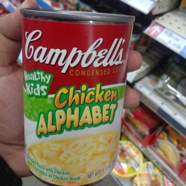 

Campbell's chicken alphabet 298gr