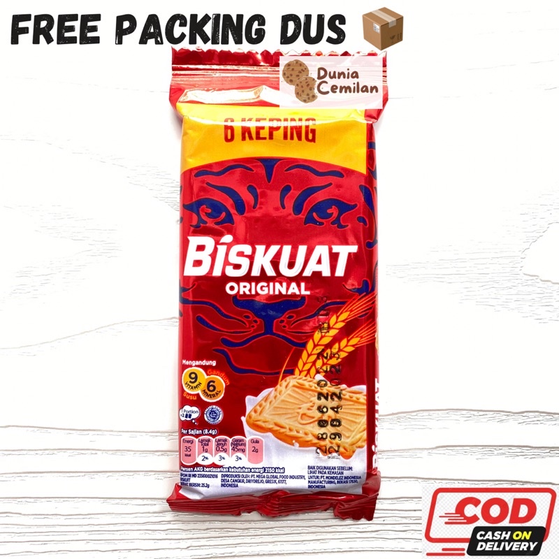 [TERMURAH!] Biskuat 15.2gr SATUAN - Biskuit Coklat Original Enak Murah