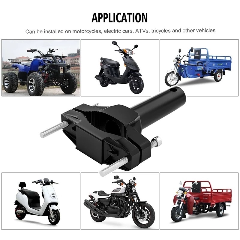 Bracket Klip Mounting Lampu Sorot Bahan Aluminum Alloy Tahan Lama Untuk Bumper Depan Mobil