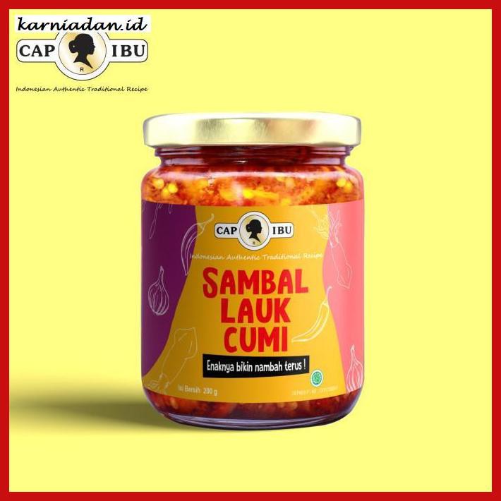 

Aneka-Sambal- Sambal Lauk Cumi Cap Ibu 200G -Pedeeeeeezzzzzzz.