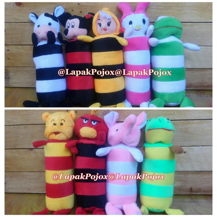 Bantal Guling Boneka Mini Aneka Karakter