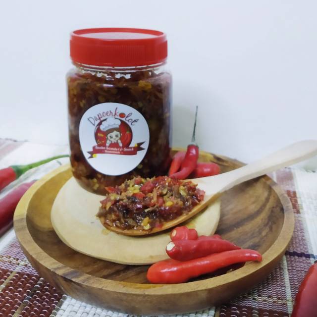 

Sambel ikan cakalang (jenis ikan cuek) dapoerkolot