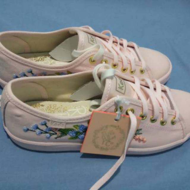KEDS Kickstart Rifle Paper Co Embroidery - Blush