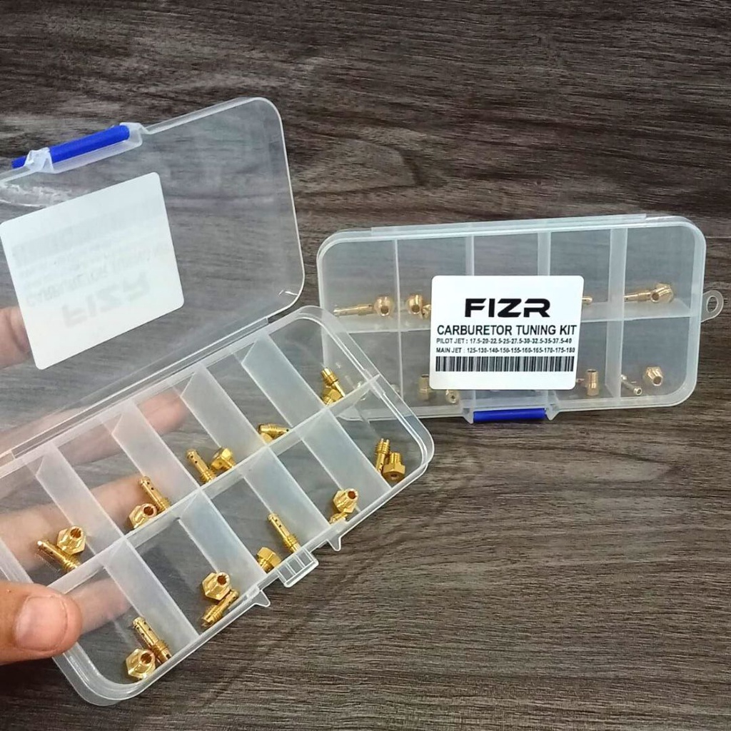 SPUYER FIZ R SET FORCE 1 PILOT JET DAN MAIN JET CARBURETOR TUNING KIT F1ZR ISI 10 SET