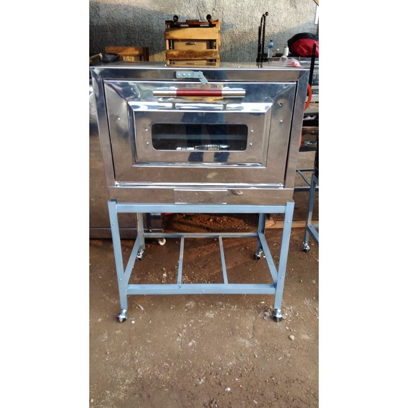 OVEN GAS STENLIS / OVEN GAS MANUAL / KUALITAS BAGUS 80x55cm