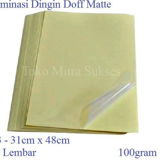 

Kekinian Laminasi Dingin Doff Matte A3+ 시