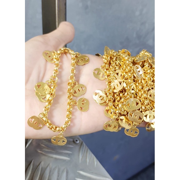 Gelang Emas 999 Fashion