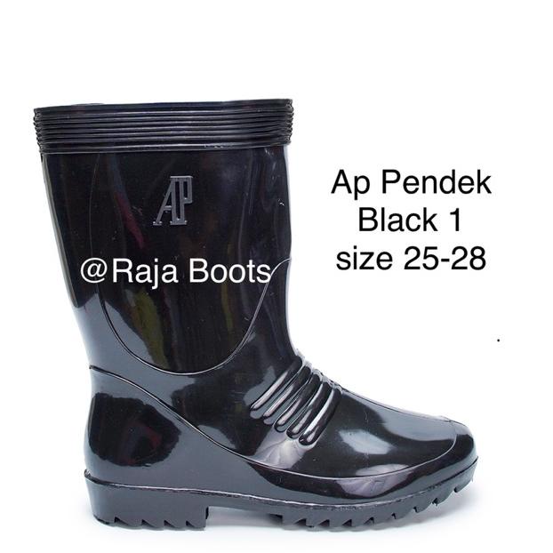 Ap Boot Pendek Hitam Termurah